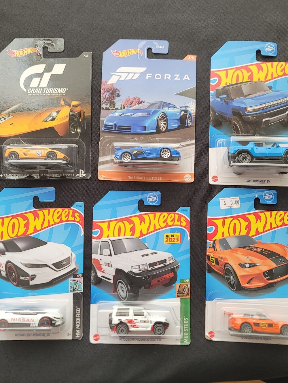 Hot Wheels Lot Of 6 Cars